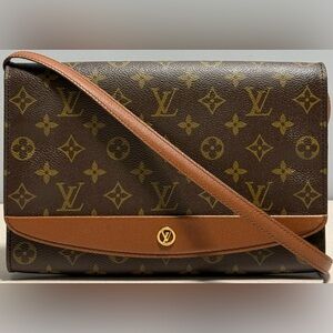 Louis Vuitton Vintage Special Order Monogram Bordeaux.